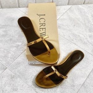 LAST CHANCE J. Crew Anguilla Studded Sandals